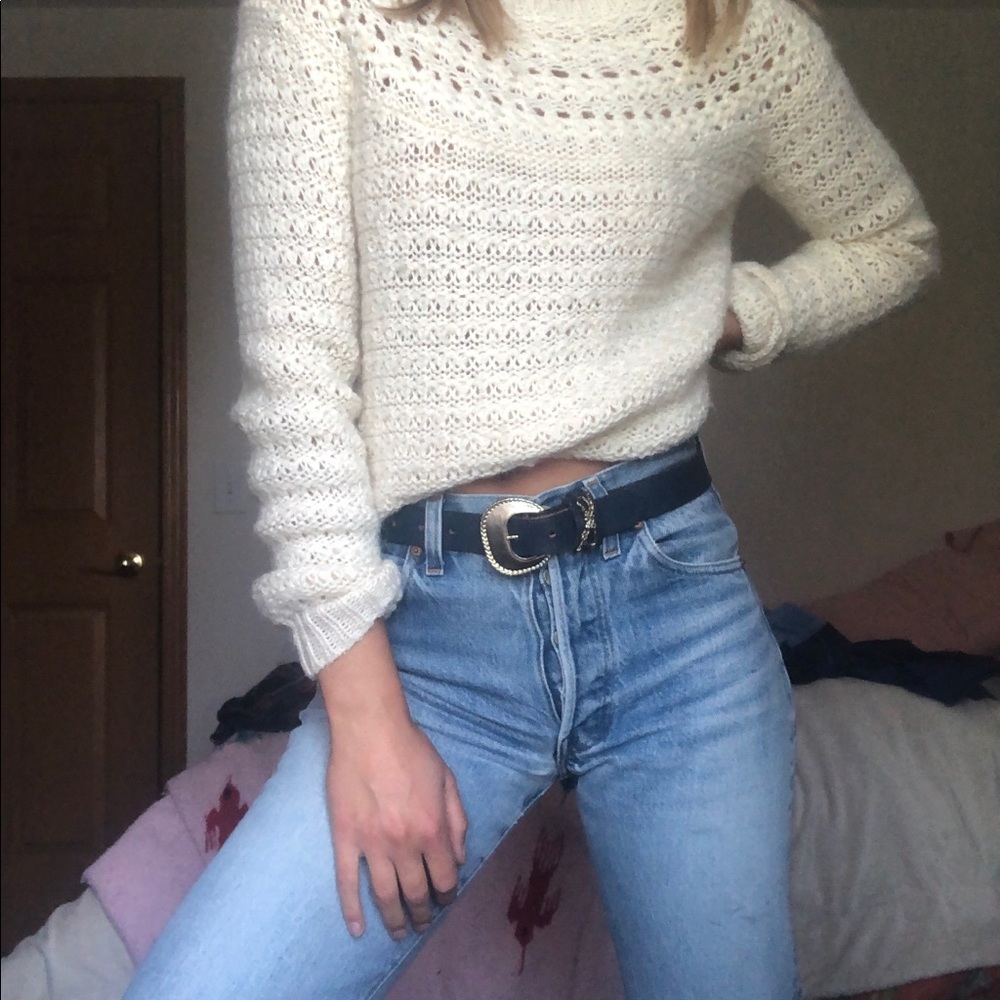 Cream Sweater